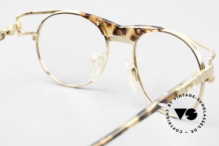 Cazal 244 90er Vintage Brille Panto Stil, die DEMO-Gläser können beliebig ersetzt werden, Passend für Herren und Damen