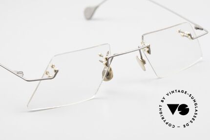 Paul Chiol 2001 Randlose Kunstbrille 1990er, hier kann Ihr Optiker beweisen, was er wirklich kann!, Passend für Herren und Damen