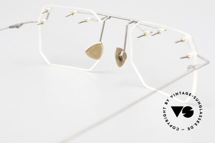 Paul Chiol 09 Kunstvolle Randlosbrille 90er, Größe: medium, Passend für Herren und Damen