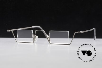 Kähler 13 Eckige 90er Lesebrille Bauhaus, VINTAGE 90er Designer-Brillenfassung von Kähler, Passend für Herren und Damen