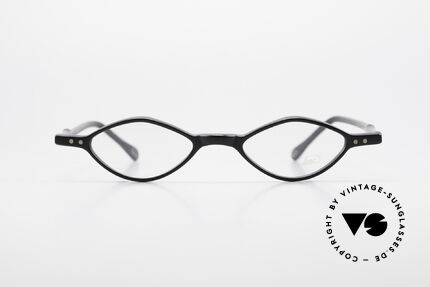 Lunor A44 Lesebrille Acetatrahmen 90er, Nietscharniere und zehntelmillimetergenau gefräst, Passend für Herren und Damen