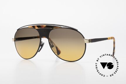 Alain Mikli 634 / 0015 Lenny Kravitz Sonnenbrille, vintage Designersonnenbrille von Alain Mikli, Paris, Passend für Herren