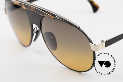 Alain Mikli 634 / 0015 Lenny Kravitz Sonnenbrille, herausragende TOP-Qualität (wie aus einem Stück), Passend für Herren