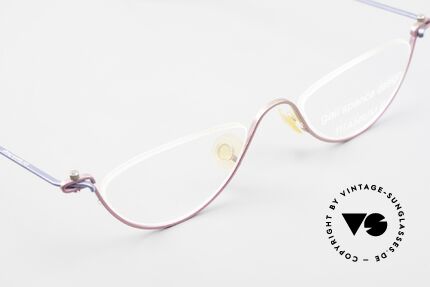 ProDesign No15 Gail Spence Lesebrille Titan, ein grandioses Einzelstück; natürlich ungetragen, Passend für Herren und Damen