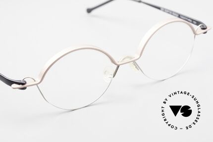 ProDesign No23 Gail Spence Design Brille 90er, grandioses ungetragenes Einzelstück; 90er Jahre, Passend für Herren und Damen