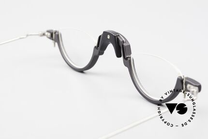 MDG Bauhaus 5005 Minimalistische Lesebrille 90er, ungetragenes 90er Einzelstück und KEINE RETROBRILLE, Passend für Herren und Damen