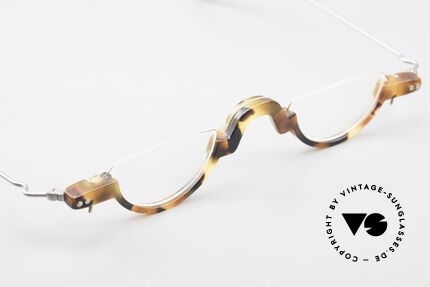 MDG Bauhaus 5010 Minimalistische 90er Lesebrille, "Avantgarde" Design für Individualisten & Kunstliebhaber, Passend für Herren