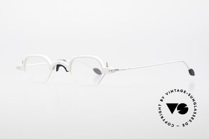 MDG Bauhaus 5004 Puristische Lesebrille 90er, absolute Rarität in Handarbeit gefertigt; Sammlerstück!, Passend für Herren und Damen