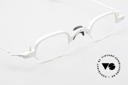 MDG Bauhaus 5004 Puristische Lesebrille 90er, ungetragenes 90er Einzelstück und KEINE RETROBRILLE, Passend für Herren und Damen