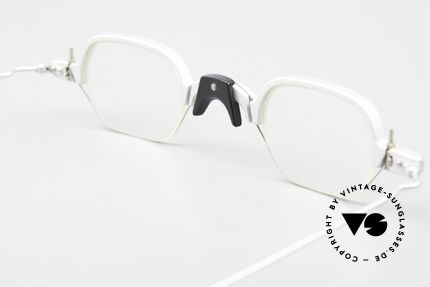 MDG Bauhaus 5004 Puristische Lesebrille 90er, Größe: extra large, Passend für Herren und Damen