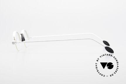 MDG Bauhaus 5001 Puristische Lesebrille Oval, ungetragenes 90er Einzelstück und KEINE RETROBRILLE, Passend für Herren und Damen