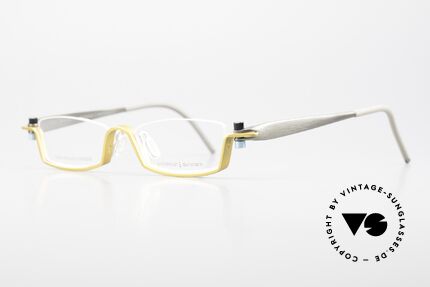 ProDesign 9903 Gail Spence Brille Aluminium, die Gail Spence Modelle machten ProDesign berühmt, Passend für Herren und Damen
