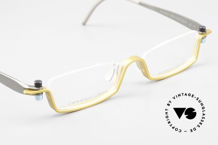 ProDesign 9903 Gail Spence Brille Aluminium, ungetragenes Exemplar für Kenner & Designliebhaber, Passend für Herren und Damen