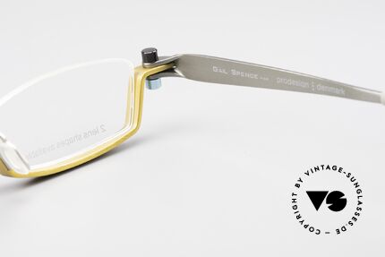 ProDesign 9903 Gail Spence Brille Aluminium, Größe: large, Passend für Herren und Damen