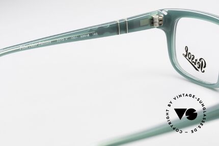 Persol 3073 Film Noir Edition Persol Brille, original Bezeichnung: 3073-V, 1001, Gr. 52/18, 145, Passend für Herren