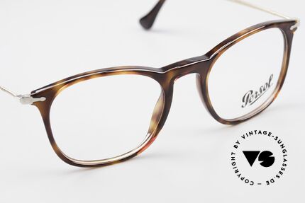 Persol 3124 Klassisch Zeitlose Unisex Brille, Unisex-Modell, daher passend für Damen & Herren, Passend für Herren und Damen