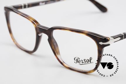 Persol 3117 Unisex Brille Eckig Panto Stil, eine Neuauflage der alten Brillen von Persol Ratti, Passend für Herren und Damen