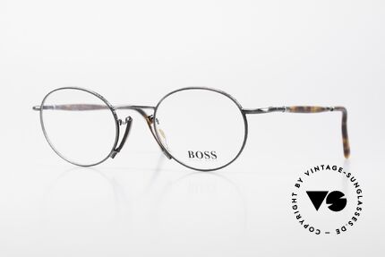 BOSS 4707 Runde Panto Stil Brille 90er, alte BOSS 4707, 72, 48-21, 135 Brille von circa 1995, Passend für Herren