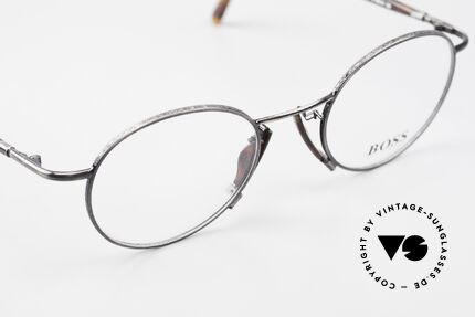 BOSS 4707 Runde Panto Stil Brille 90er, unbenutzt (wie all unsere alten BOSS 90er Fassungen), Passend für Herren