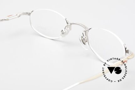 Bugatti 23668 High-Tech Lesebrille Bicolor, KEINE Retrobrille; eine alte Rarität in Gr. 47/26, Passend für Herren