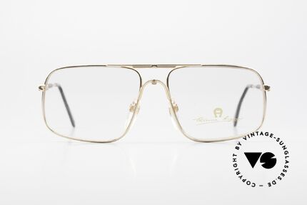 Aigner EA23 Echt 80er Luxus Brillenfassung, Luxus-Fassung EA23, 58-18, 140 mit Aigner-Logo, Passend für Herren
