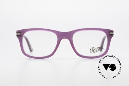 Persol 3029 Damen Brille In Violett Lila, klassische Brillenform in einem zeitlosen Design, Passend für Damen