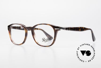 Persol 3122 Klassische Brille Eckig Panto, ungetragen (wie alle unsere Persol vintage Brillen), Passend für Herren und Damen
