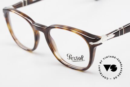 Persol 3122 Klassische Brille Eckig Panto, eine Neuauflage der alten Brillen von Persol Ratti, Passend für Herren und Damen