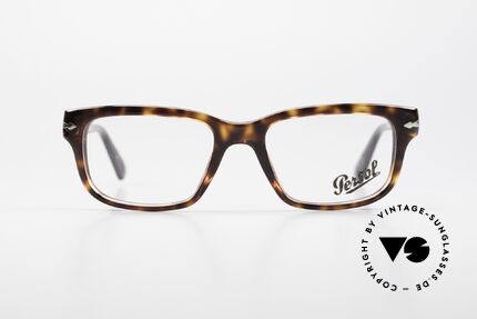 Persol 3073 Unisex Brille Film Noir Edition, klassische Brillenform in einem zeitlosen Design, Passend für Herren und Damen