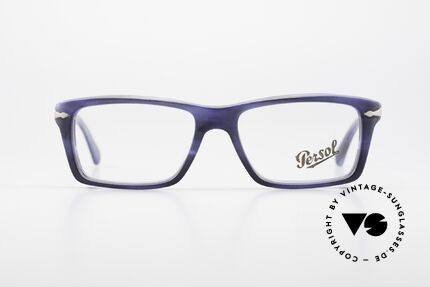 Persol 3060 Sehr Markante Herrenbrille, klassische Brillenform & interessante Kolorierung, Passend für Herren