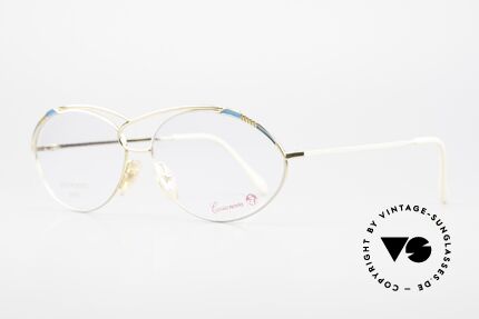 Casanova LC13 24kt Vergoldete Vintage Brille, äußerst hochwertige, 24kt vergoldete vintage Fassung, Passend für Damen