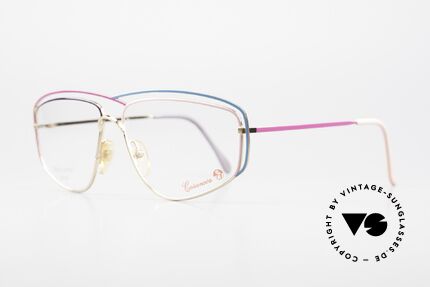 Casanova CN24 24kt Vergoldete Damen Brille, äußerst hochwertige, 24kt vergoldete vintage Fassung, Passend für Damen