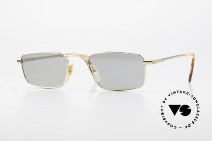 Henry Jullien Epsom Walzgold Doublé Herrenbrille, vintage Henry Jullien EPSOM Sonnenbrille von 1989, Passend für Herren