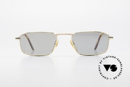 Henry Jullien Epsom Walzgold Doublé Herrenbrille, Herrenmodell aus 40/000 Walzgold Doublé, Gr. 52-21, Passend für Herren