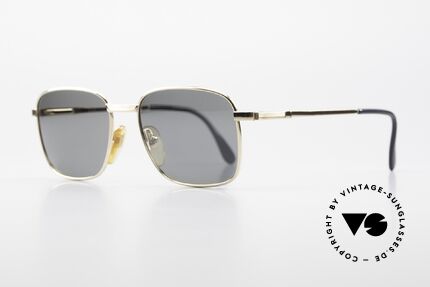 Henry Jullien Cougar Alte Brille Walzgold Doublé, Wahnsinns-Qualität; zudem mit flexiblen Scharnieren, Passend für Herren