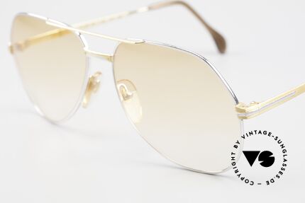Zollitsch Cadre 1 West Germany Sonnenbrille 80s, neue Gläser in orange-Verlauf; damit auch abends tragbar, Passend für Herren