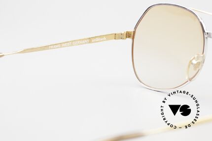 Zollitsch Cadre 1 West Germany Sonnenbrille 80s, KEINE RETROmode; ein echtes, 35 Jahre altes ORIGINAL, Passend für Herren