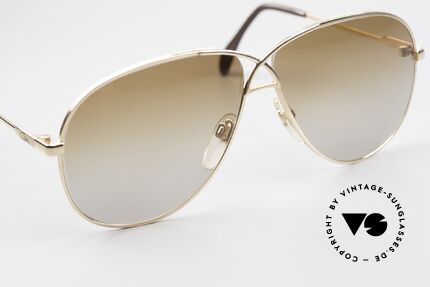 Cazal 728 Vintage Piloten Sonnenbrille, ungetragen (wie alle unser vintage Cazal Brillen), Passend für Herren