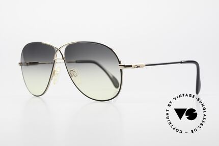 Cazal 728 Designer Piloten Sonnenbrille, Metallrahmen in M Gr. 59/11 (top Tragekomfort), Passend für Herren und Damen