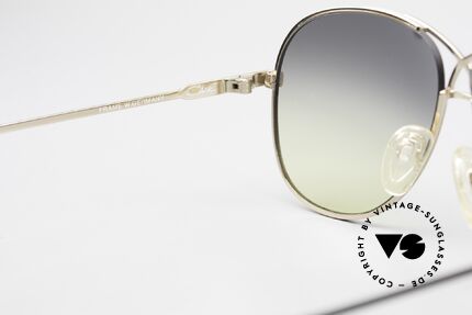 Cazal 728 Designer Piloten Sonnenbrille, KEINE Retrobrille; ein ca. 30 Jahre altes Original, Passend für Herren und Damen