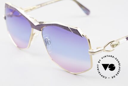 Cazal 230 Bunte Cazal Sonnenbrille 80er, damals Accessoire der amerik. HipHop Szene, Passend für Damen
