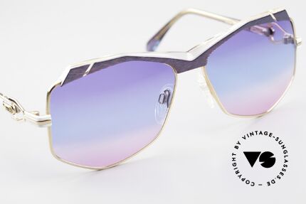 Cazal 230 Bunte Cazal Sonnenbrille 80er, ungetragen (wie alle unsere vintage Cazals), Passend für Damen