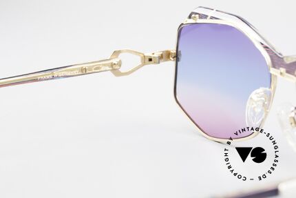 Cazal 230 Bunte Cazal Sonnenbrille 80er, KEINE Retrobrille; ein 35 Jahre altes Original, Passend für Damen