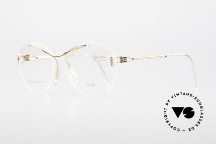 Henry Jullien Melrose 2255 Randlose Vintage Damenbrille, ungetragen (wie alle unsere edlen vintage Brillen), Passend für Damen