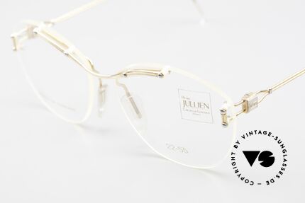 Henry Jullien Melrose 2255 Randlose Vintage Damenbrille, KEIN Retro; ein echtes altes Original von ca. 1994, Passend für Damen
