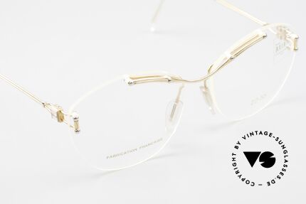Henry Jullien Melrose 2255 Randlose Vintage Damenbrille, Größe: small, Passend für Damen