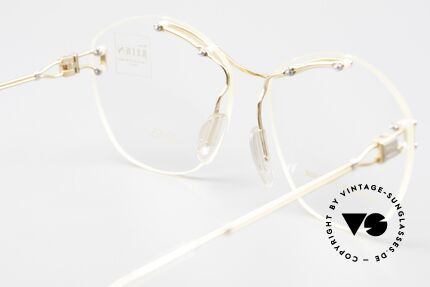 Henry Jullien Melrose 2255 Randlose Vintage Damenbrille, Größe: small, Passend für Damen
