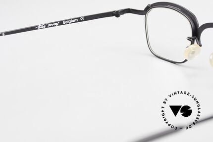 Theo Belgium Armes 90er Jahre Theo Brille Metall, sozusagen: eine Designer-Brille mit Symbol-Charakter, Passend für Herren und Damen