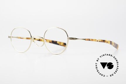 Lunor Swing A 32 Panto Brille Schwing Steg Vergoldet, handgefertigt in Deutschland und mit Acetatbügeln, Passend für Herren und Damen Lunor Swing A 32 Panto Brille Schwing Steg Vergoldet, handgefertigt in Deutschland und mit Acetatbügeln, Passend für Herren und Damen