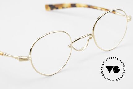 Lunor Swing A 32 Panto Brille Schwing Steg Vergoldet, die orig. Demogläser können beliebig ersetzt werden, Passend für Herren und Damen Lunor Swing A 32 Panto Brille Schwing Steg Vergoldet, die orig. Demogläser können beliebig ersetzt werden, Passend für Herren und Damen